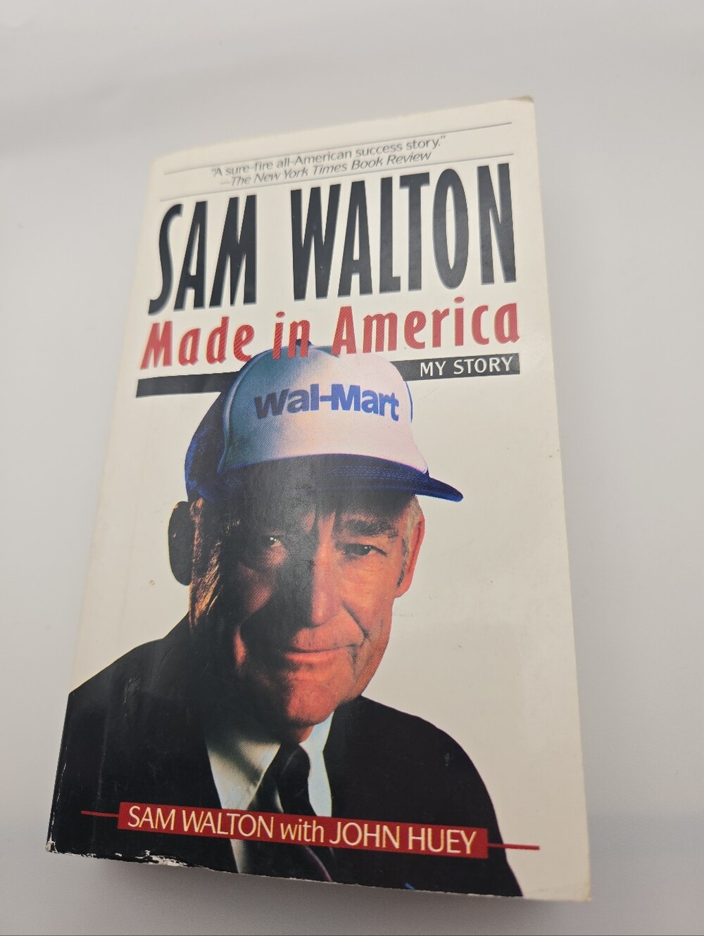 Sam Walton Made in America: My Story Paperback 1993 Walmart Founder Biography